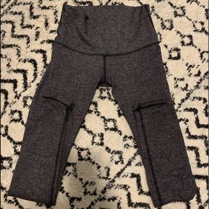 Lululemon Wunder Under herringbone leggings